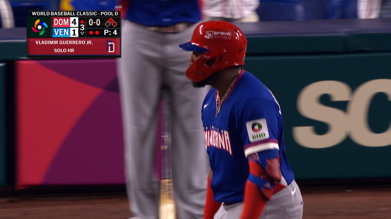 Ketel Marte and Vladimir Guerrero Jr. hit BACK-to-BACK home runs, extending Dominican Republic's lead over Venezuela 