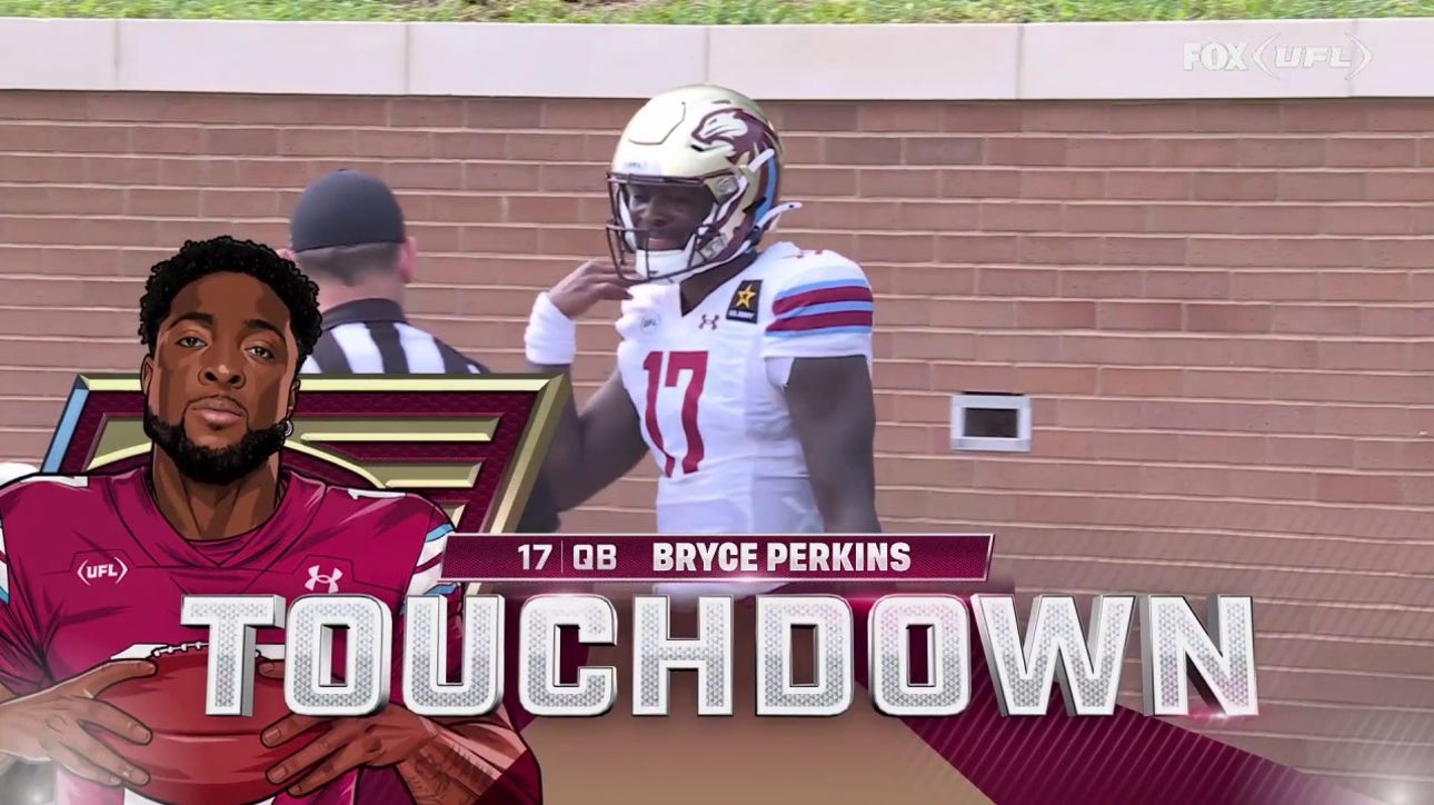 Bryce Perkins scrambles and scores on a five-yard TD rush and gives the Panthers a 26-22 lead