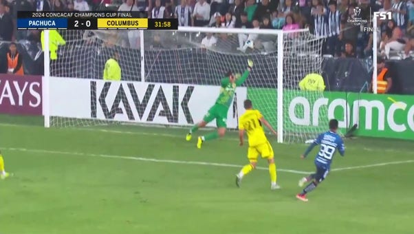 Miguel Rodriguez's magnificent strike gives Pachuca a 2-0 lead over Columbus