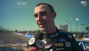 Austin Cindric speaks on his first place finish in the Enjoy Illinois 300 | NASCAR on FOX
