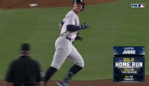 Aaron Judge crushes his second home run of the game and league-leading 23rd home run of the season