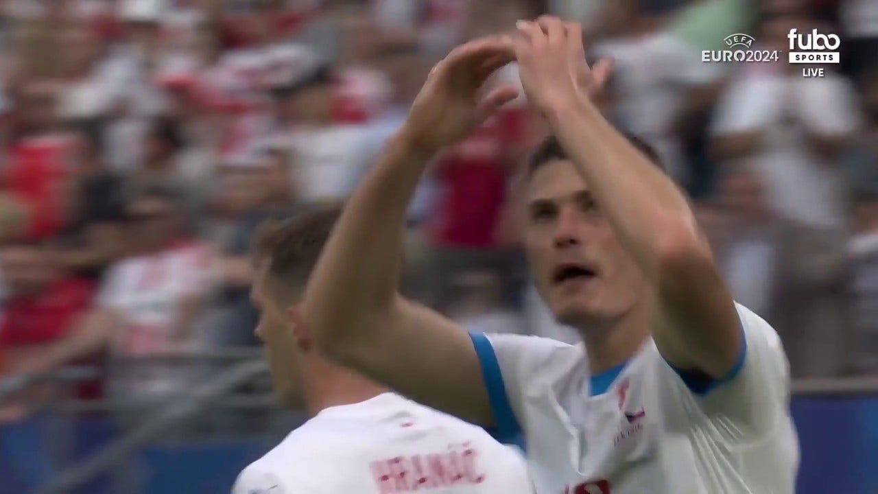 Patrik Schick puts in equalizer in 59' to bring Czechia to a 1-1 tie with Georgia | UEFA Euro 2024