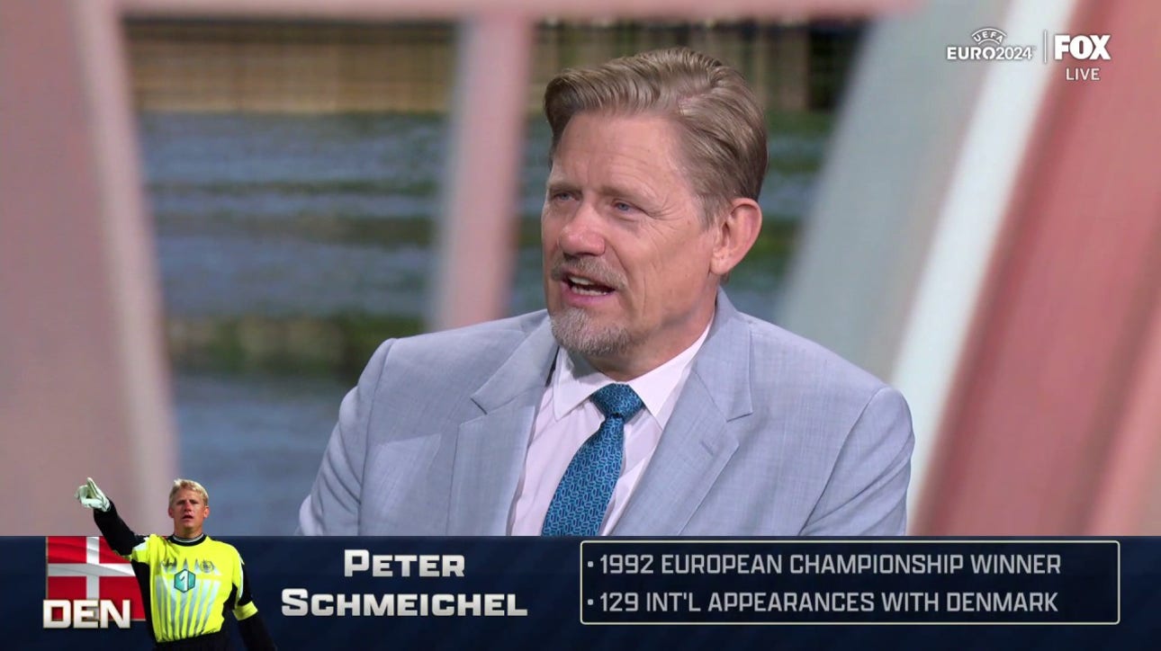Peter Schmeichel reflects on son, Kasper and being able to cover his run with Denmark | UEFA Euro 2024