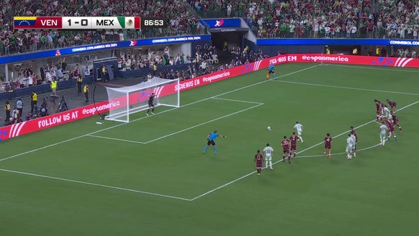Mexico's Orbelín Pineda misses crucial penalty against Venezuela in 87' | Copa América 2024