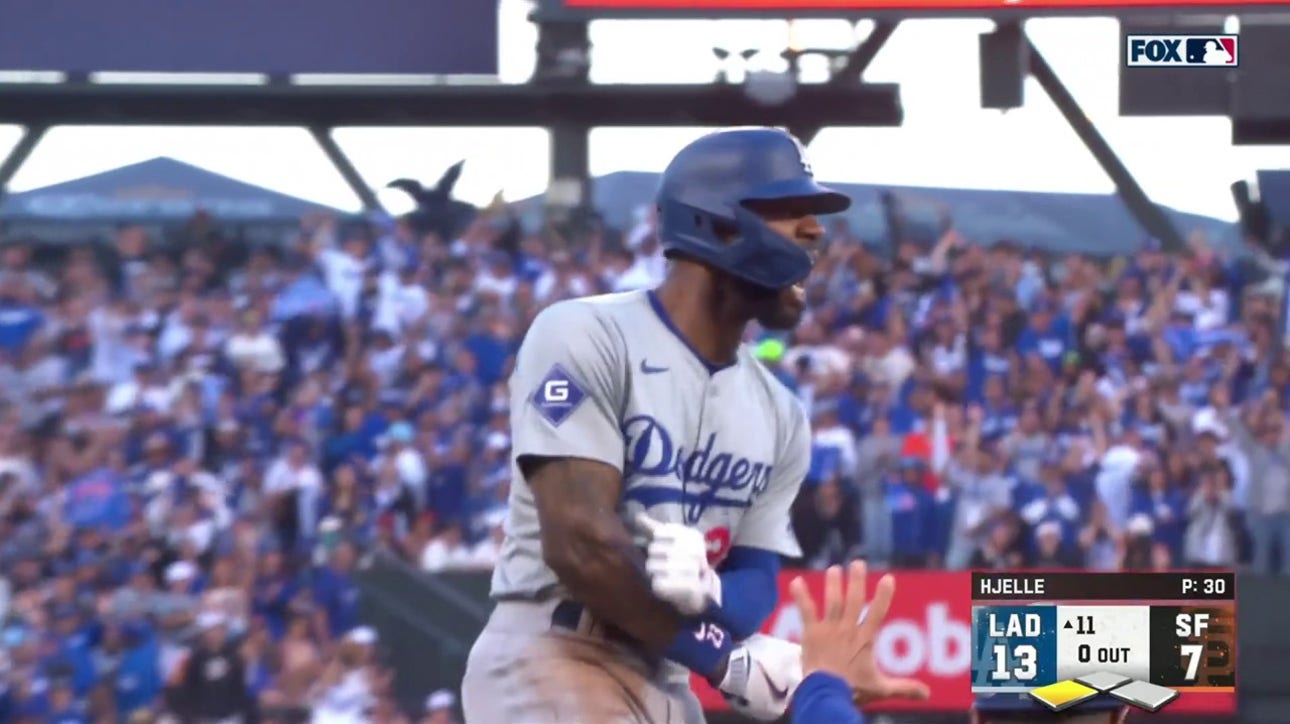 Dodgers score seven runs in the eleventh inning thanks to RBIs from Freddie Freeman, Will Smith and others