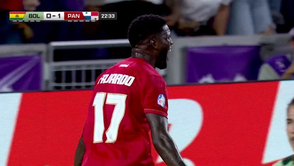 José Fajardo finds the back of the net in 22' to give Panama a 1-0 over Bolivia | 2024 Copa América