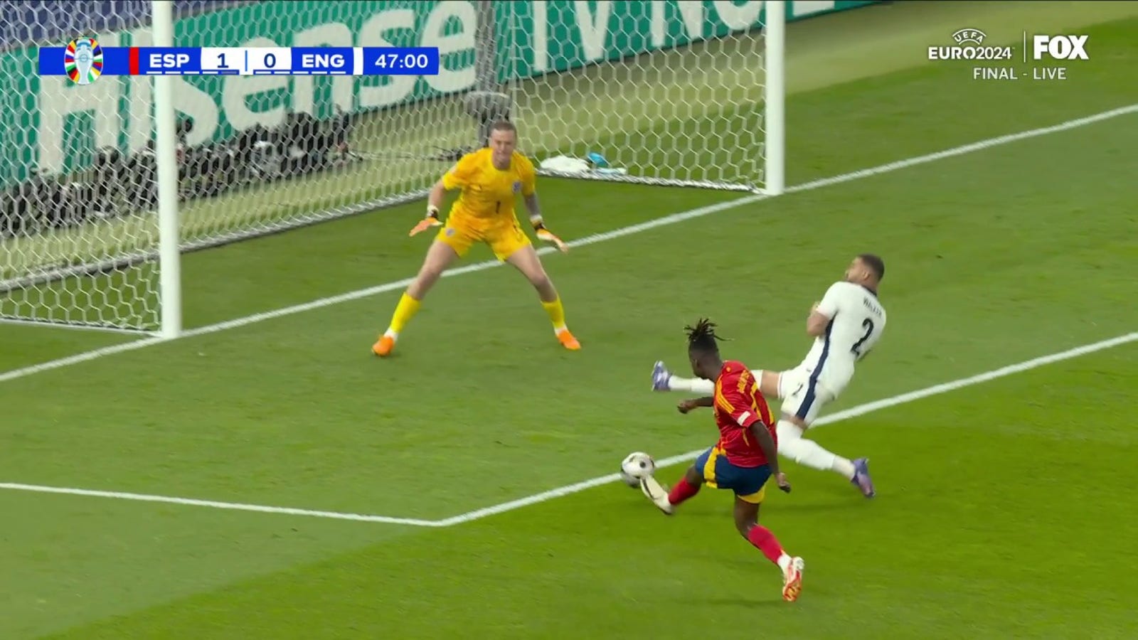 Lamine Yamal, Nico Williams link up for a BEAUTIFUL goal as Spain strikes first vs. England