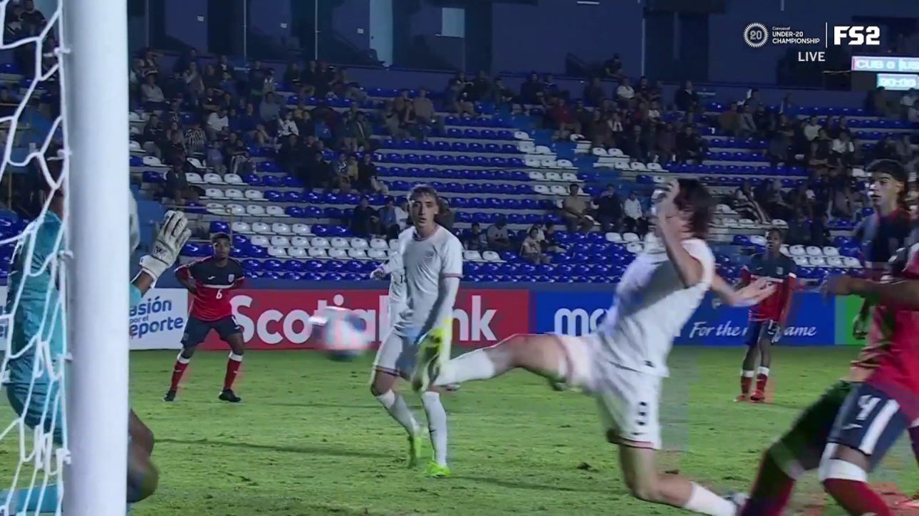 Marcois Zambrano scores a SWEET goal in stoppage time to help USA defeat Cuba, 4-0