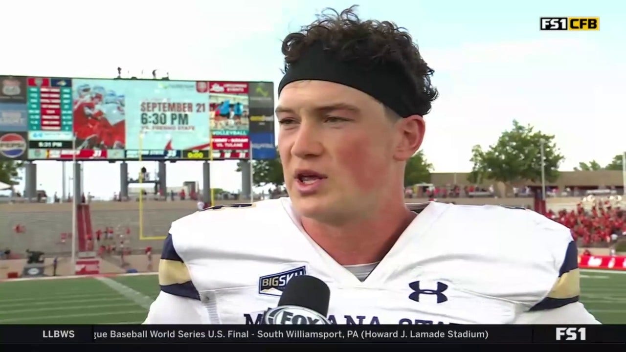 Montana State's Brent Vigen and Tommy Mellott speak on comeback win vs. New Mexico | CFB on FOX