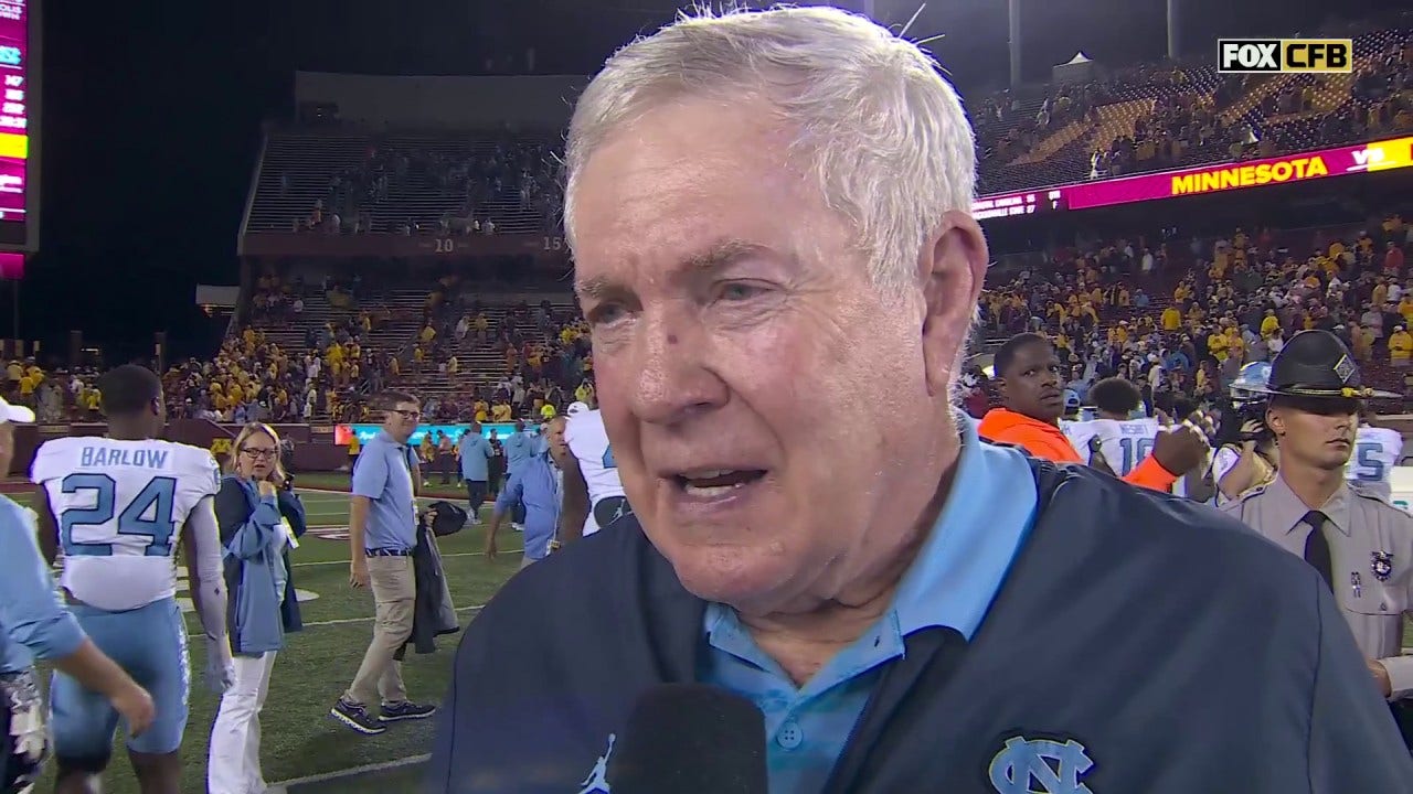 'This is what college football is all about' –North Carolina HC Mack Brown on their 19-17 win over Minnesota