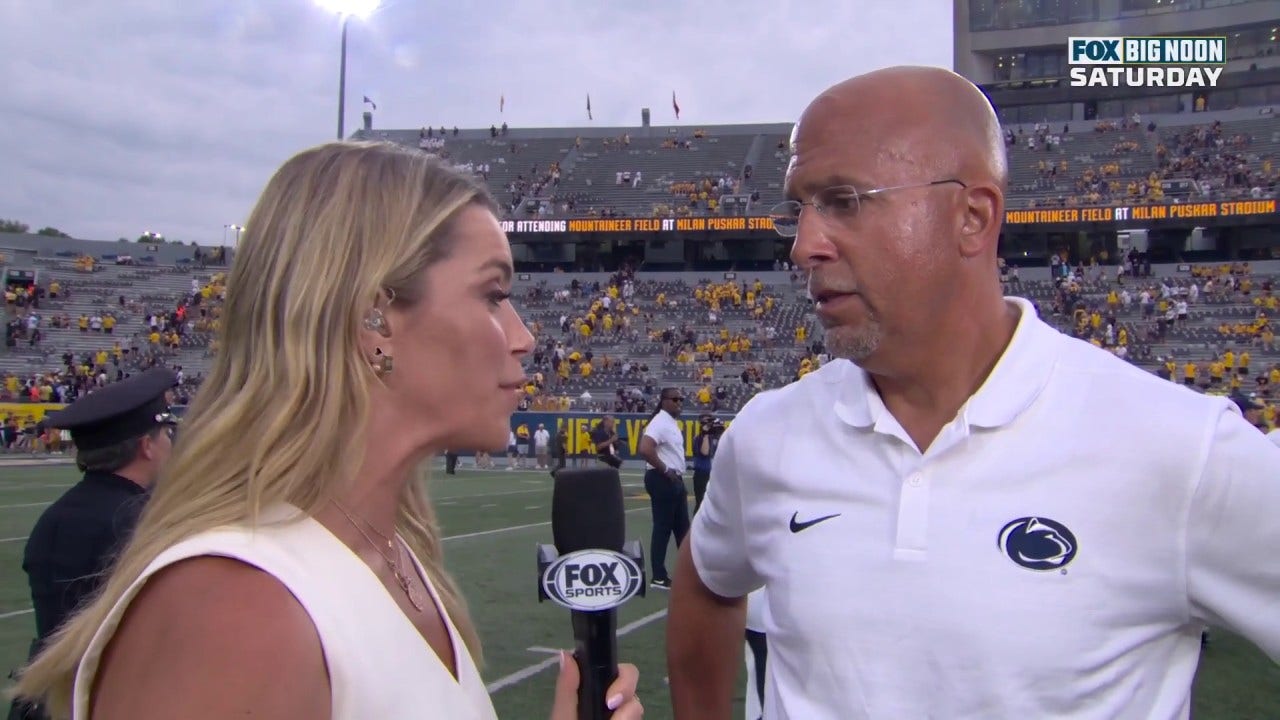 'We were more explosive' – Penn State head coach James Franklin's thoughts about the offensive performance