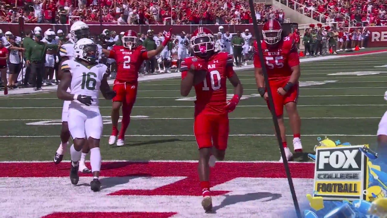 Money Parks FOOLS Baylor's defense in WILD 28-yard rushing TD as Utah strikes first