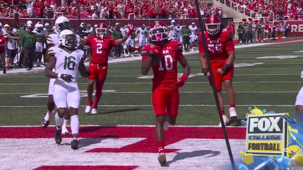 Money Parks FOOLS Baylor's defense in WILD 28-yard rushing TD as Utah strikes first