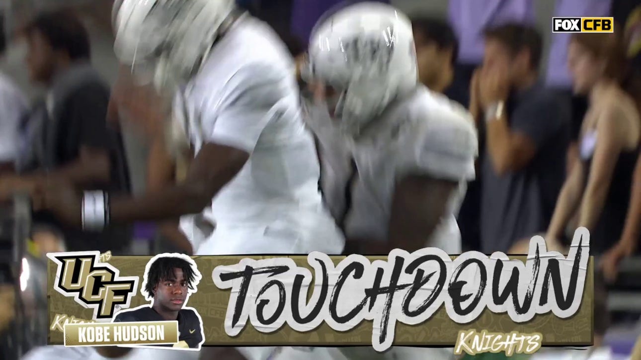 Kobe Hudson snags clutch 20-yard touchdown catch to seal UCF's 21-point comeback win over TCU