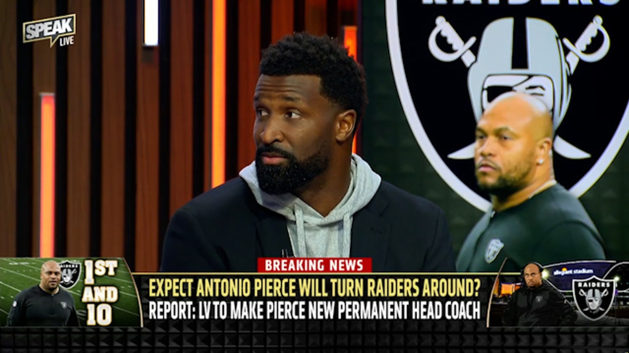 Antonio Pierce to be named Raiders permanent head coach | NFL | SPEAK