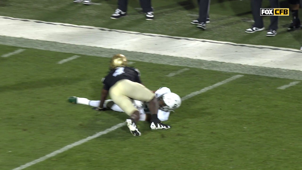 Shedeur Sanders connects with Omarion Miller for an UNREAL 48-yard TD, trimming Colorado's deficit against Baylor