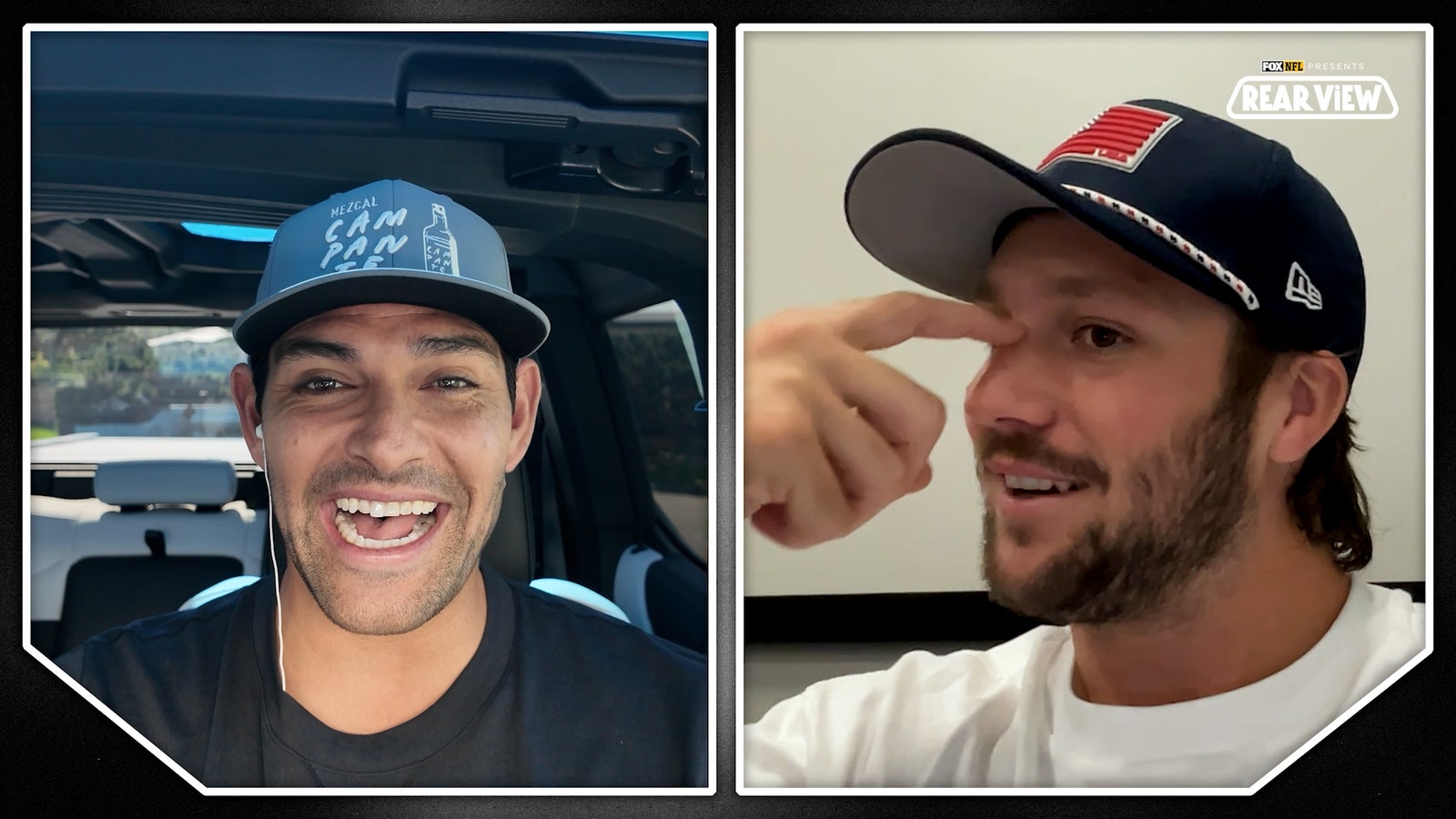 Josh Allen jokes with Mark Sanchez about broken nose: 'It add character. It tells a story. So this is just another part of my story'