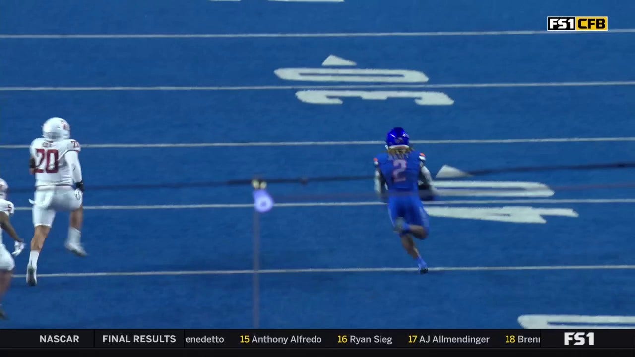 Ashton Jeanty Takes Off For A 64-yard TD, Giving Boise State The Lead ...