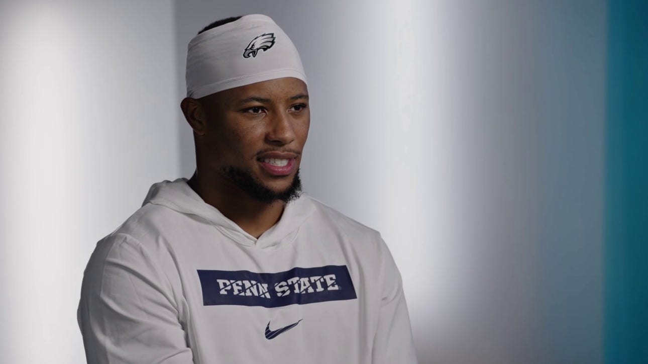 Saquon Barkley talks joining longtime rival Eagles, regaining form: 'I kinda hated everyone here'