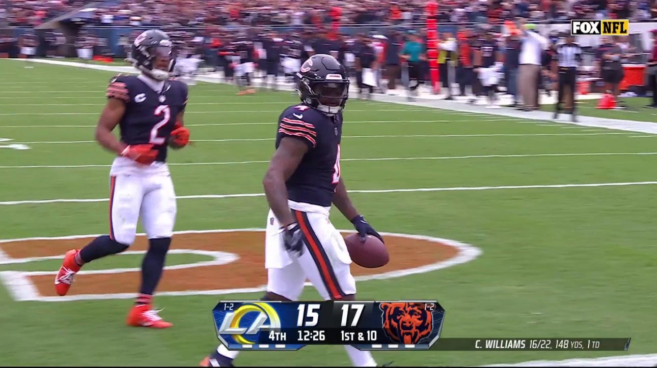 D'Andre Swift rushes for an AMAZING 36-yard TD to extend Bears' lead over Rams