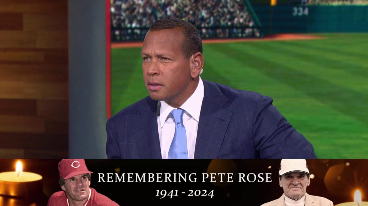 Alex Rodriguez, David Ortiz and Derek Jeter remember Pete Rose | MLB on FOX