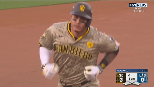 Padres' Manny Machado launches a two-run home run against the Dodgers | MLB on FOX