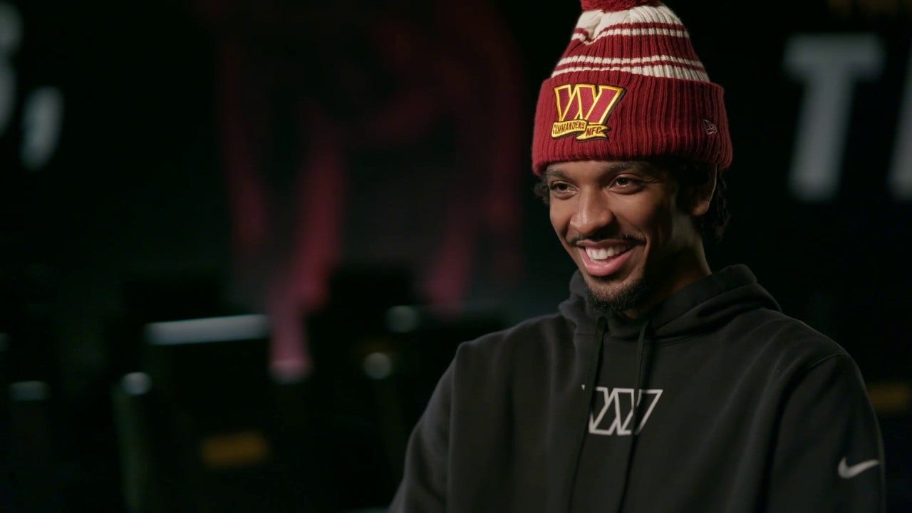 Commanders QB Jayden Daniels talks rookie season and making a difference in Washington | FOX NFL Sunday