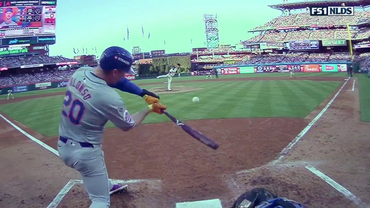 Mets' Pete Alonso rips a solo homer to extend lead over Phillies