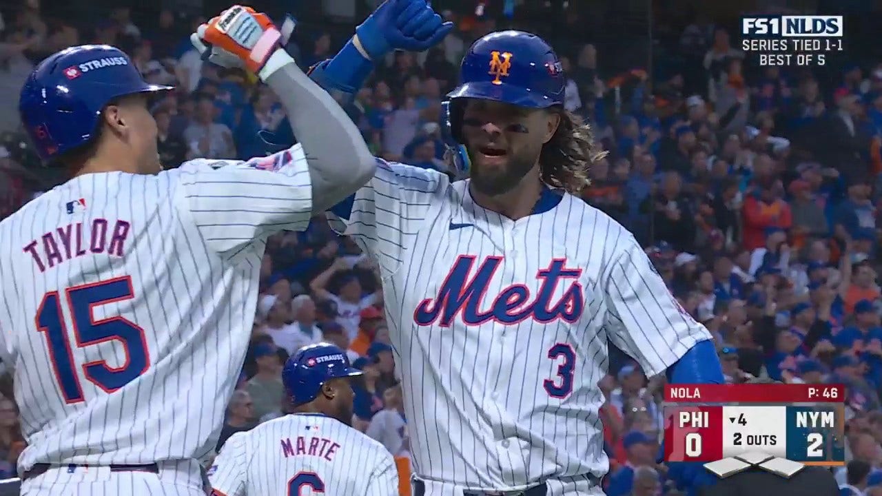 Jesse Winker belts a solo homer to extend Mets' lead to 2-0 over Phillies