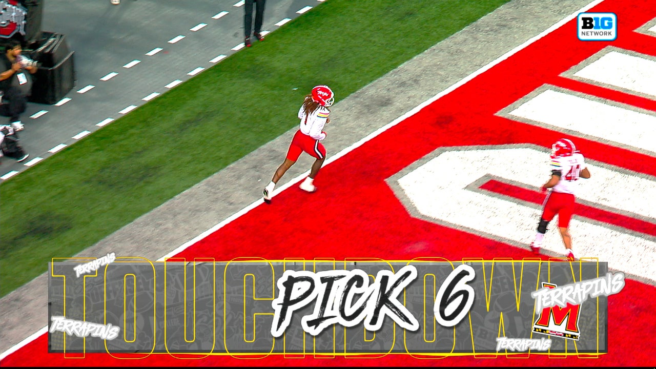 Wingate Indiana Daniel Wingate returns 52-yard pick-six, cutting Maryland's deficit ...