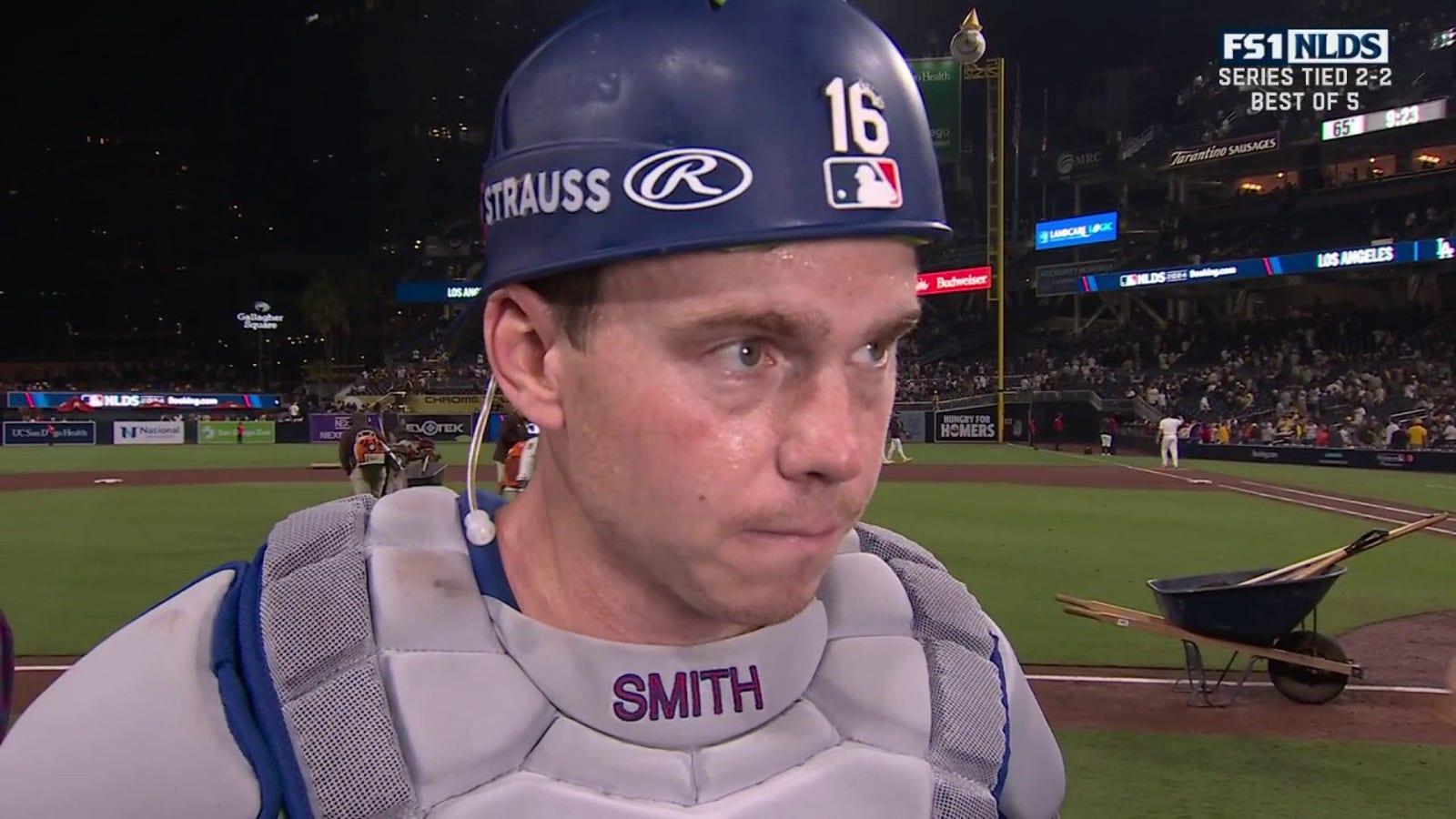 Will Smith discusses the Dodgers' mindset after Game 4 win