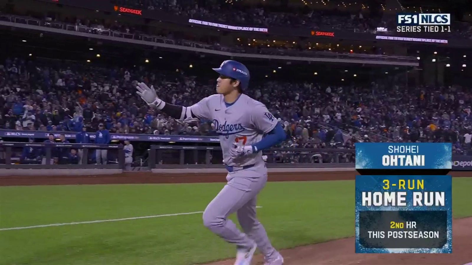 Shohei Ohtani SMASHES a three-run home run, extending Dodgers lead to 7-0 over Mets | MLB on FOX