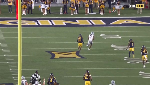 Kansas State's Avery Johnson connects with Jadon Jackson on an ELECTRIC 60-yard TD vs. West Virginia 