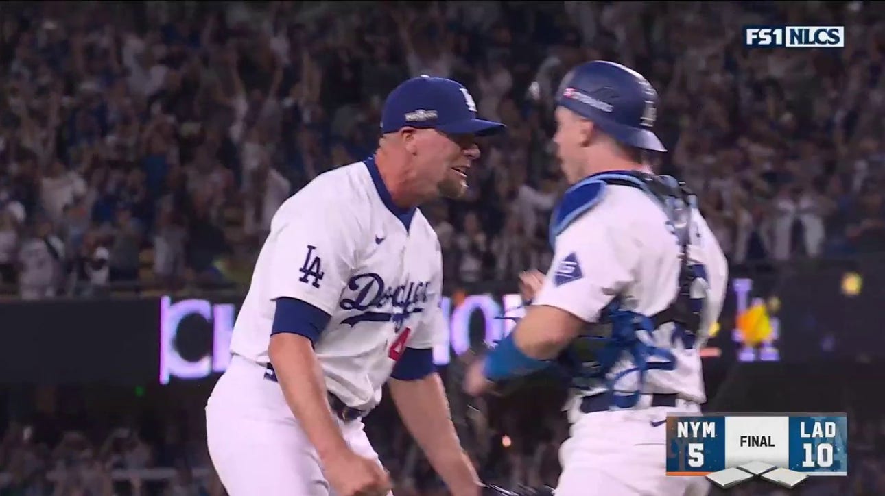 Dodgers defeat Mets and ADVANCE to World Series | MLB on FOX