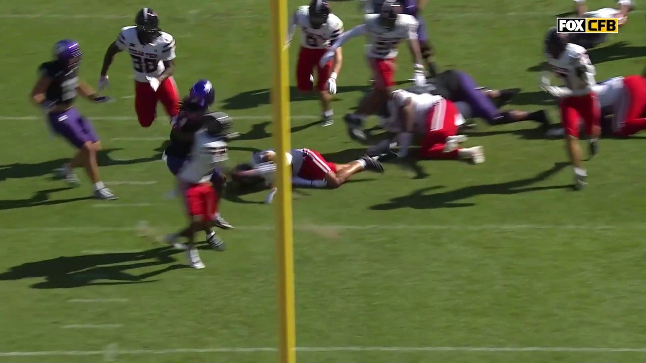 TCU's Savion Williams unleashes a NASTY spin move en route to 35-yard TD vs. Texas Tech