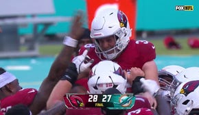 Chad Ryland drills a 34-yard game-winning field goal, helping Cardinals defeat Dolphins, 28-27 | NFL Highlights