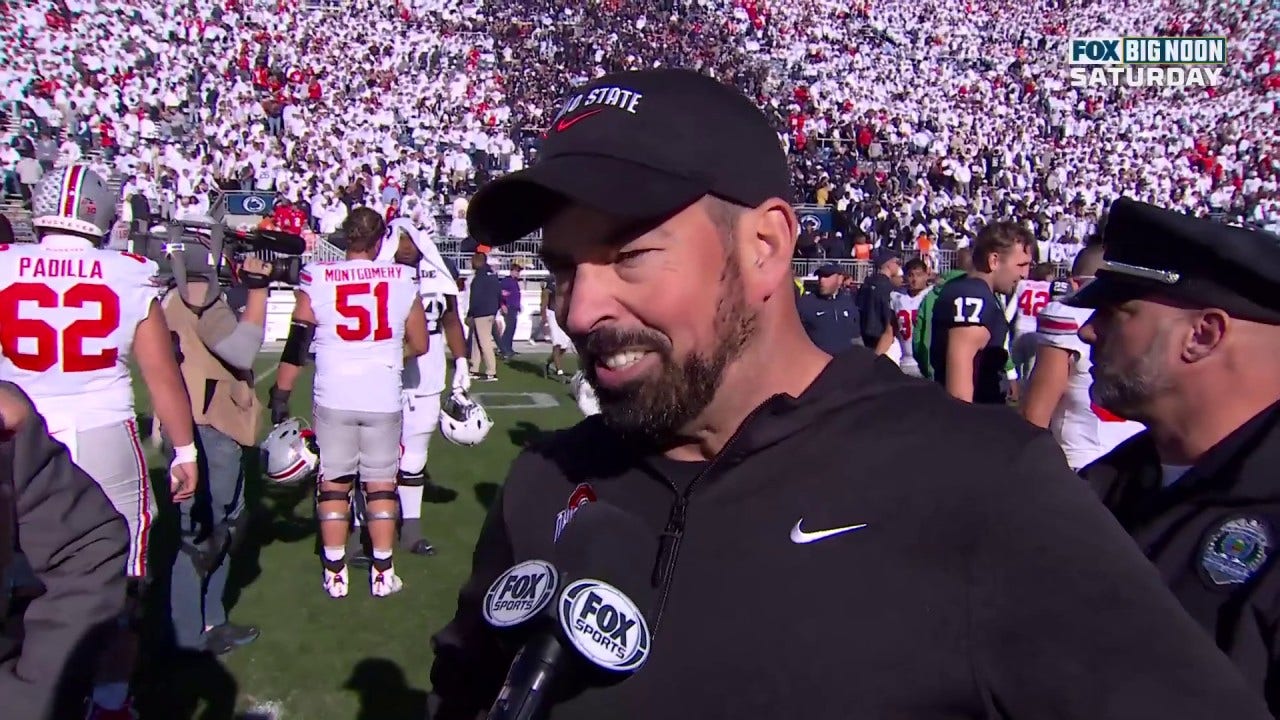 Ryan Day recaps Ohio State's impressive victory over Penn State | FOX College Football