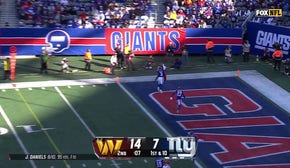 Terry McLaurin catches his second TD of the game on an 18-yard pass, extending Commanders' lead over Giants | NFL Highlights