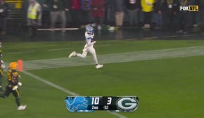 Kerby Joseph intercepts Jordan Love and returns it for a 27-yard TD, extending Lions' lead vs. Packers | NFL Highlights