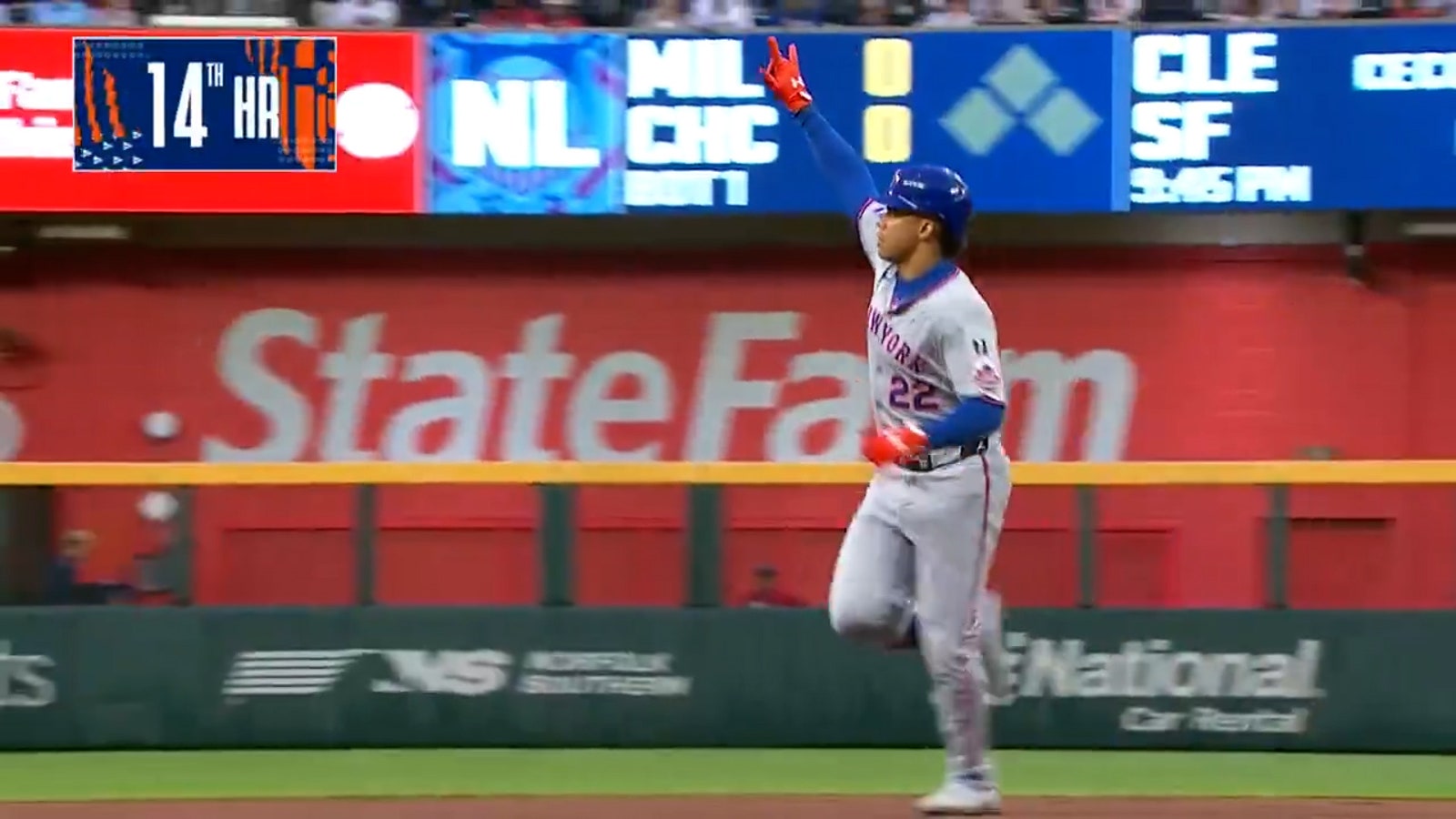 Mets' Juan Soto crushes a home run vs. Braves