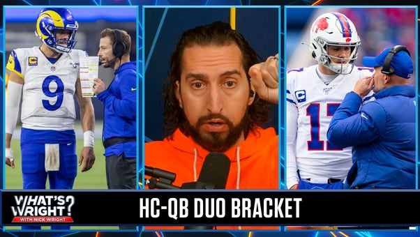 Stafford-McVay, Allen-McDermott highlight Nick's HC-QB duo bracket | What's Wright?