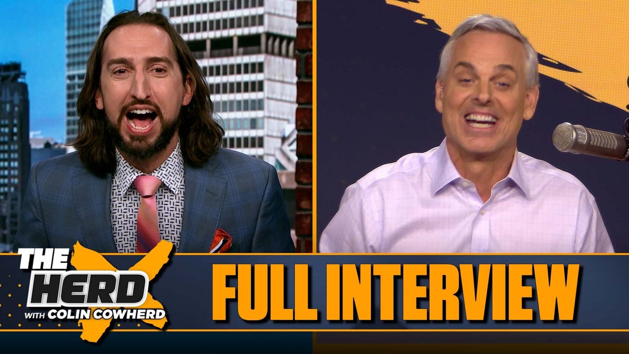 Nick Wright previews NBA playoffs, KD vs. LeBron, Knicks title chances | FULL INTERVIEW | The Herd