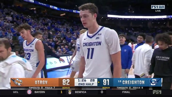 Ryan Kalkbrenner drops a 49-point double-double in Creighton's 99-86 win over UTRGV