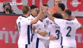 Curtis Jones scores trick shot in 83' to seal England's 3-0 victory over Greece 