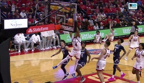 Dylan Harper's stop leads to Ace Bailey's slam dunk to extend Rutgers' lead over Monmouth