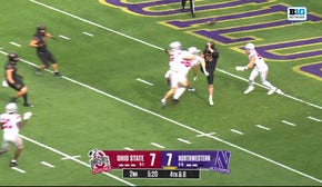 Ohio State's blocked punt sets up Quinshon Judkins' rushing TD vs. Northwestern