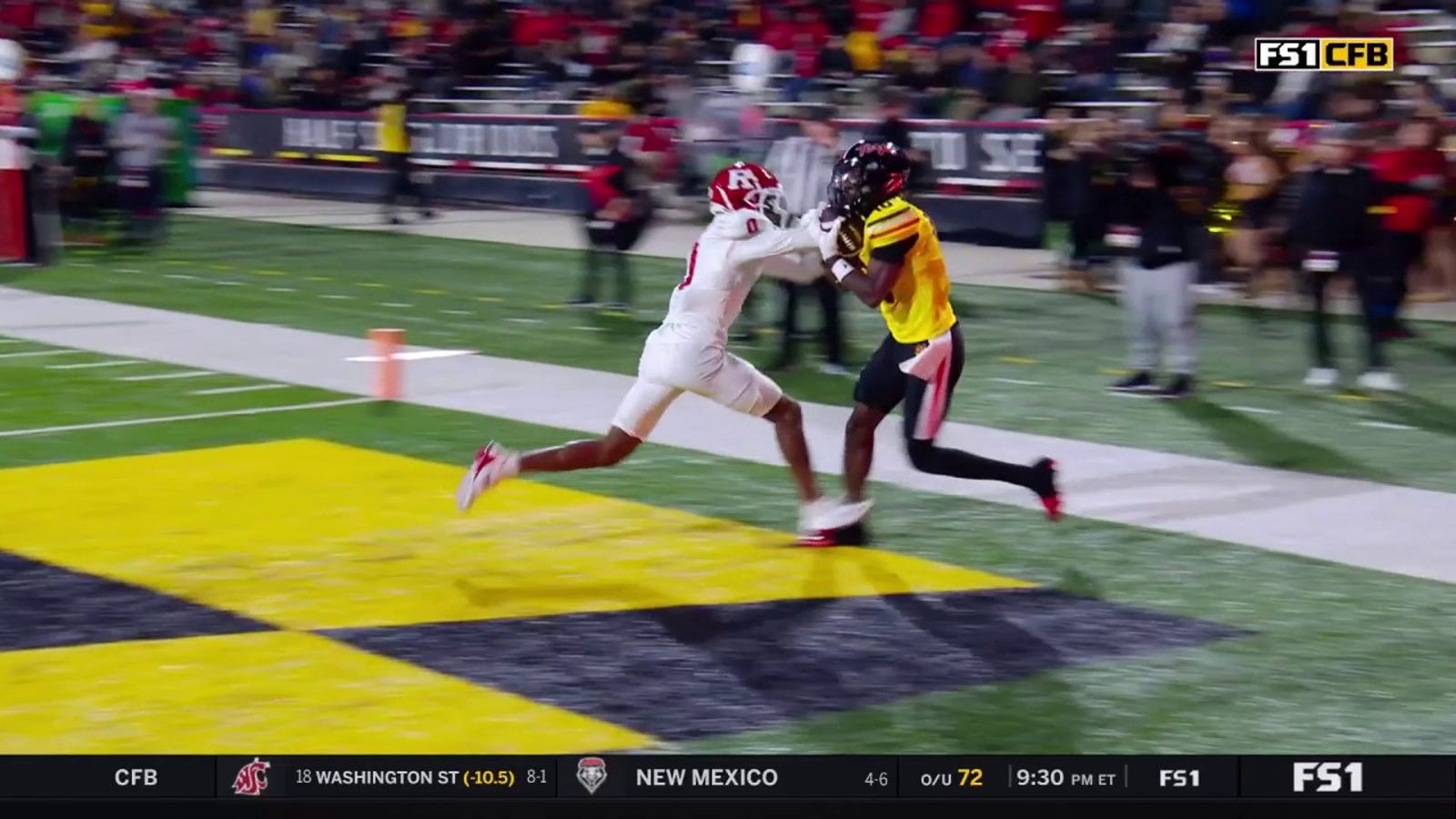 Maryland's Tai Felton makes a FILTHY touchdown catch against Rutgers