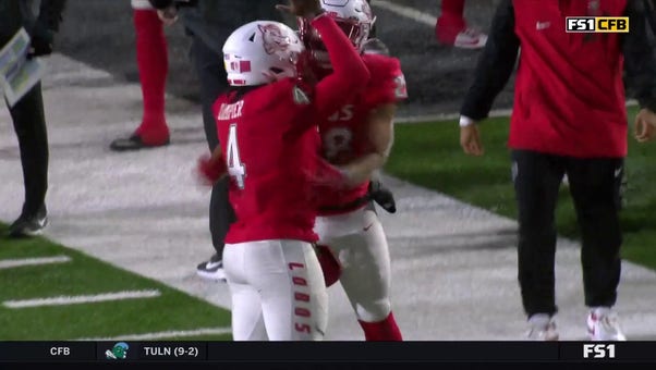 Devon Dampier scores game-winning touchdown to secure New Mexico's 38-35 upset over No.18 Washington State