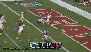 Josh Jacobs rushes for a 7-yard TD, giving Packers the lead over Bears | NFL Highlights