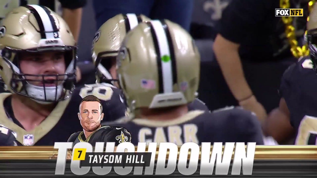 Taysom Hill runs for 75-yard TD to help Saints defeat Browns, 35-14